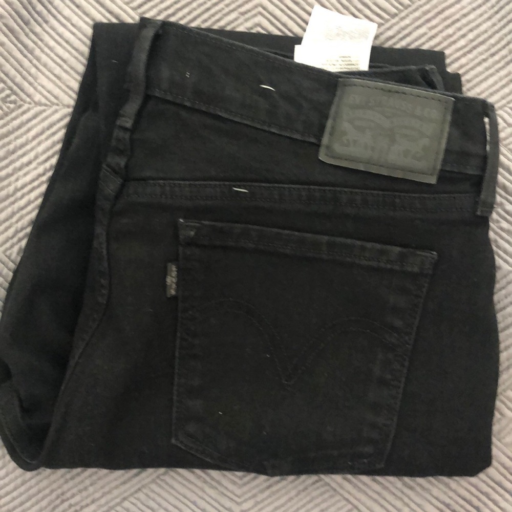 Woman’s LEVIS 505 Black Jeans